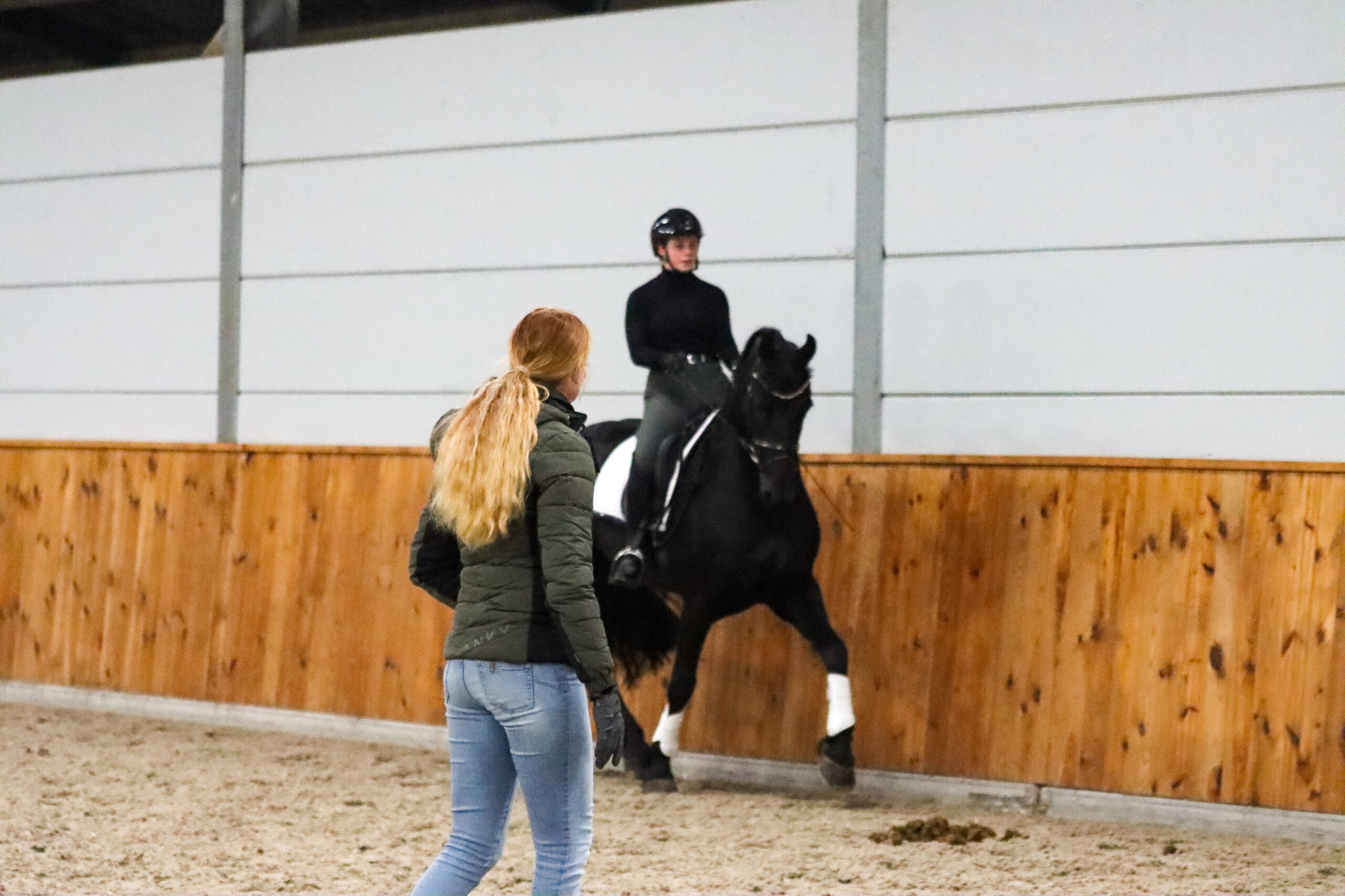 Terugblik dressuurclinic onder leiding van Harmina Holwerda